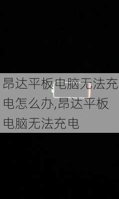 昂达平板电脑无法充电怎么办,昂达平板电脑无法充电