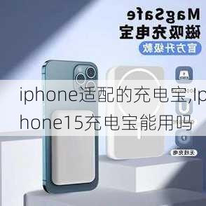 iphone适配的充电宝,Iphone15充电宝能用吗