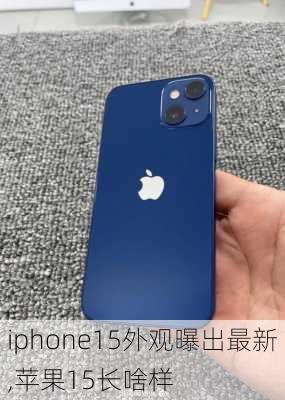 iphone15外观曝出最新,苹果15长啥样