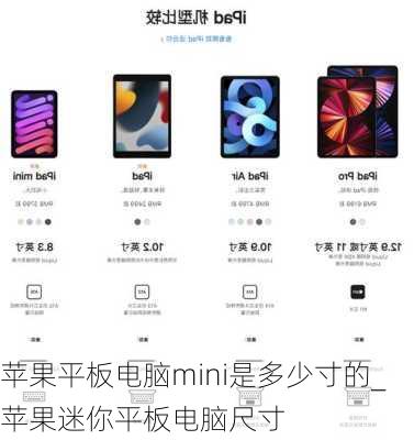 苹果平板电脑mini是多少寸的_苹果迷你平板电脑尺寸