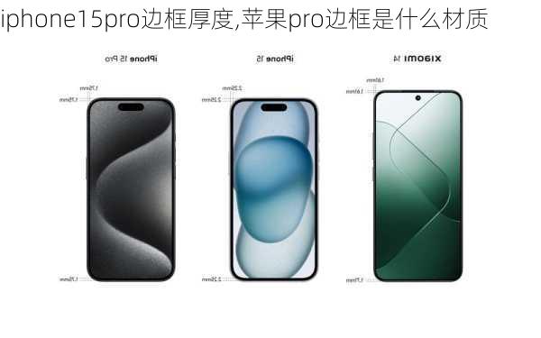 iphone15pro边框厚度,苹果pro边框是什么材质