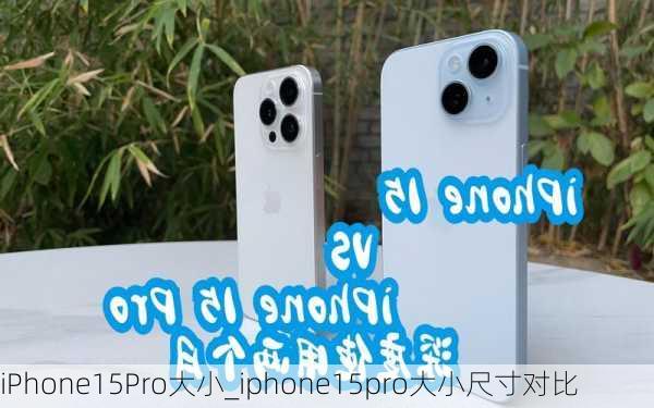 iPhone15Pro大小_iphone15pro大小尺寸对比