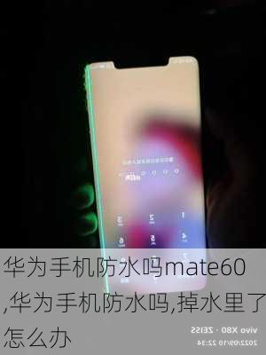 华为手机防水吗mate60,华为手机防水吗,掉水里了怎么办