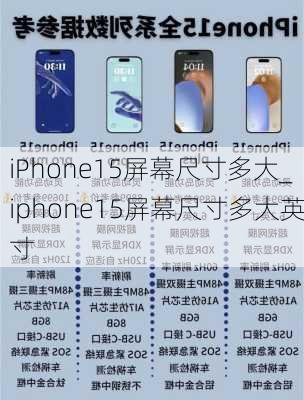 iPhone15屏幕尺寸多大_iphone15屏幕尺寸多大英寸