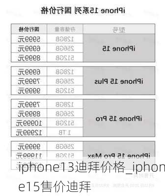 iphone13迪拜价格_iphone15售价迪拜