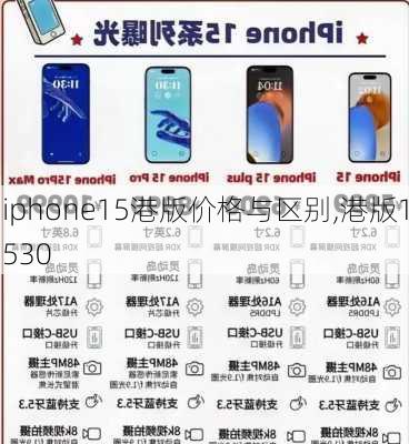 iphone15港版价格与区别,港版1530