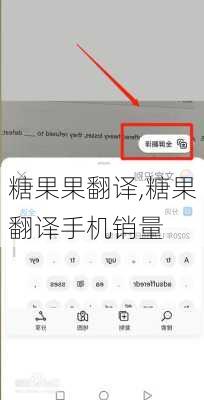 糖果果翻译,糖果翻译手机销量