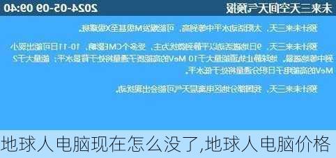 地球人电脑现在怎么没了,地球人电脑价格