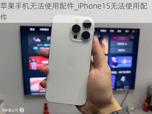 苹果手机无法使用配件_iPhone15无法使用配件