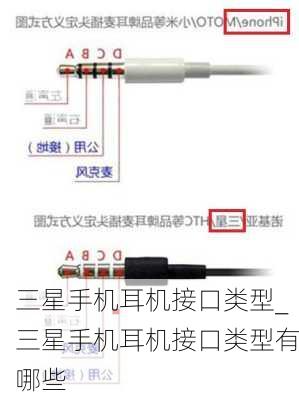 三星手机耳机接口类型_三星手机耳机接口类型有哪些