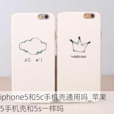 iphone5和5c手机壳通用吗_苹果5手机壳和5s一样吗