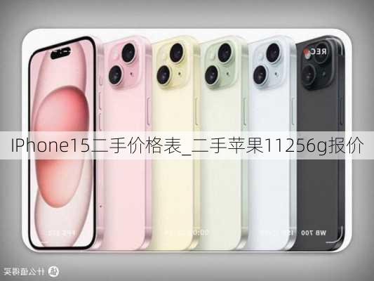 IPhone15二手价格表_二手苹果11256g报价