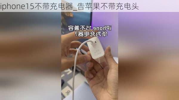 iphone15不带充电器_告苹果不带充电头