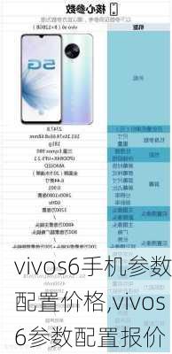 vivos6手机参数配置价格,vivos6参数配置报价