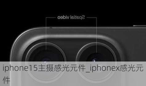 iphone15主摄感光元件_iphonex感光元件