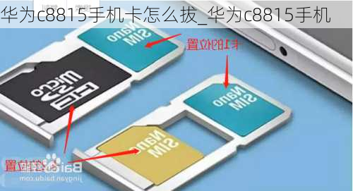 华为c8815手机卡怎么拔_华为c8815手机