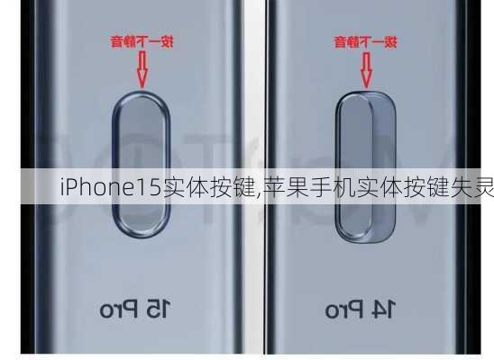 iPhone15实体按键,苹果手机实体按键失灵