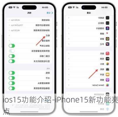 ios15功能介绍-iPhone15新功能亮点