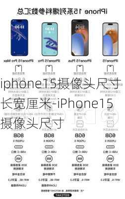 iphone15摄像头尺寸长宽厘米-iPhone15摄像头尺寸