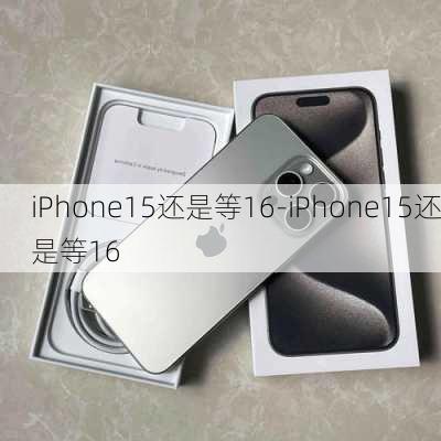 iPhone15还是等16-iPhone15还是等16