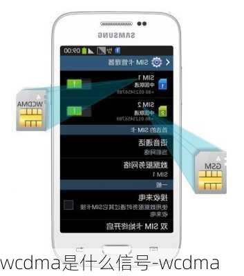 wcdma是什么信号-wcdma