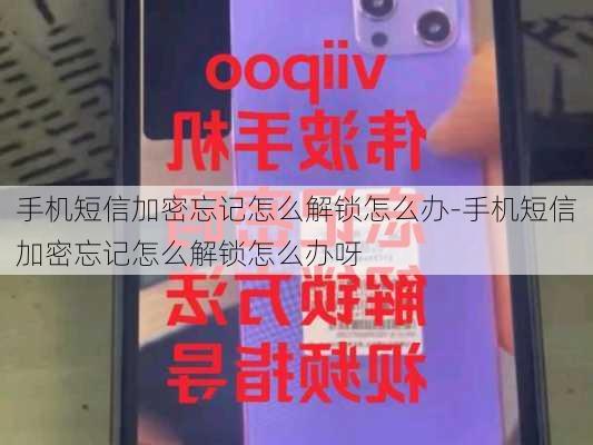 手机短信加密忘记怎么解锁怎么办-手机短信加密忘记怎么解锁怎么办呀