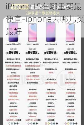 iPhone15在哪里买最便宜-iphone去哪儿买最好