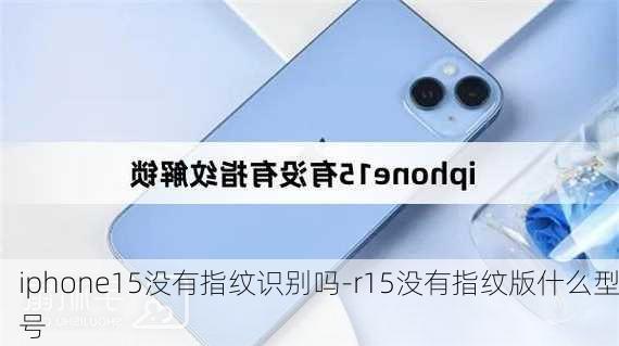 iphone15没有指纹识别吗-r15没有指纹版什么型号