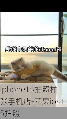 iphone15拍照样张手机店-苹果ios15拍照