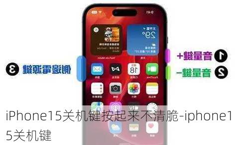 iPhone15关机键按起来不清脆-iphone15关机键