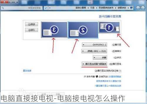 电脑直接接电视-电脑接电视怎么操作