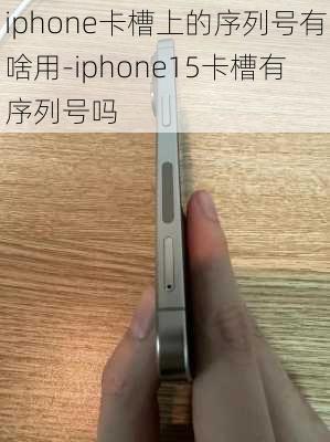 iphone卡槽上的序列号有啥用-iphone15卡槽有序列号吗