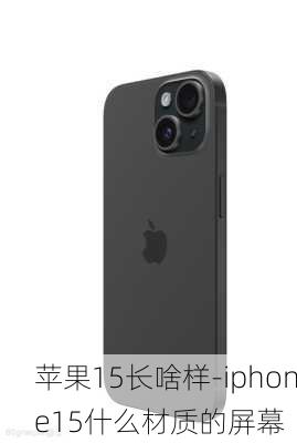 苹果15长啥样-iphone15什么材质的屏幕