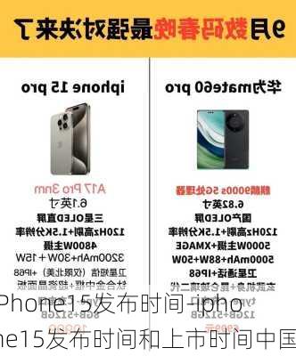 iPhone15发布时间-iphone15发布时间和上市时间中国