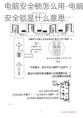 电脑安全锁怎么用-电脑安全锁是什么意思