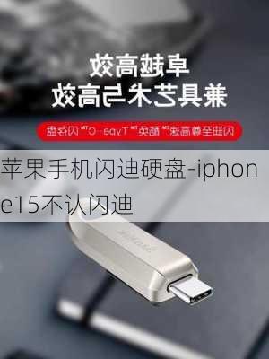 苹果手机闪迪硬盘-iphone15不认闪迪