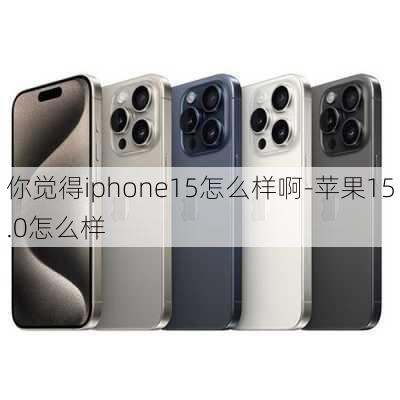 你觉得iphone15怎么样啊-苹果15.0怎么样