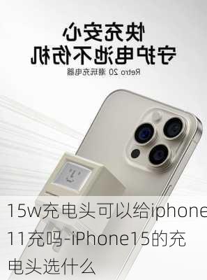 15w充电头可以给iphone11充吗-iPhone15的充电头选什么