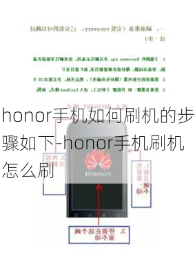 honor手机如何刷机的步骤如下-honor手机刷机怎么刷