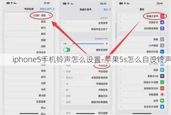 iphone5手机铃声怎么设置-苹果5s怎么自设铃声