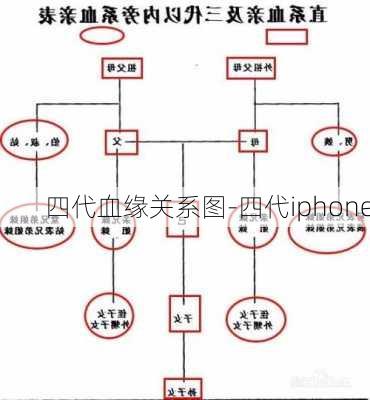 四代血缘关系图-四代iphone