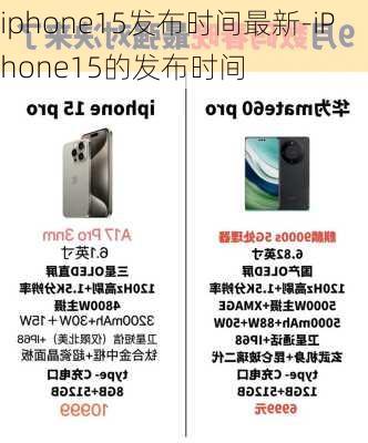 iphone15发布时间最新-iPhone15的发布时间