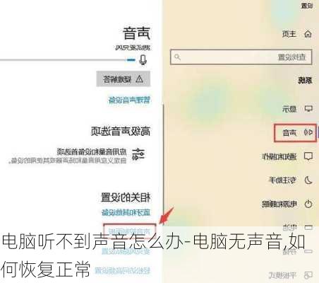 电脑听不到声音怎么办-电脑无声音,如何恢复正常