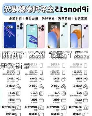 iphone15今年销量-苹果新款销量