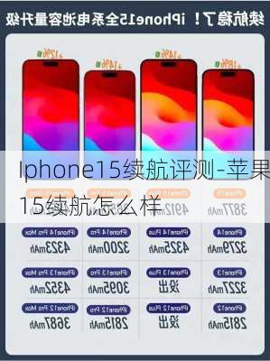 Iphone15续航评测-苹果15续航怎么样