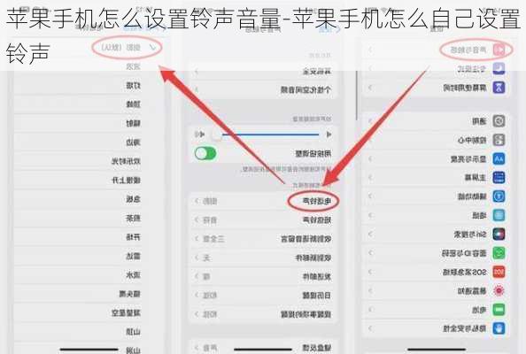 苹果手机怎么设置铃声音量-苹果手机怎么自己设置铃声