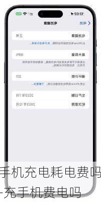 手机充电耗电费吗-充手机费电吗