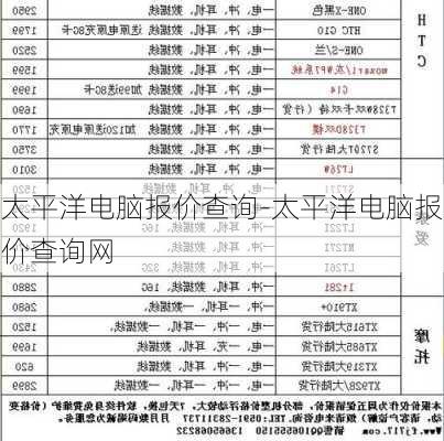 太平洋电脑报价查询-太平洋电脑报价查询网