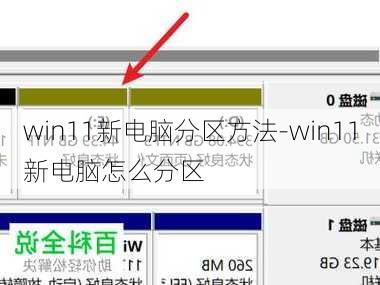 win11新电脑分区方法-win11新电脑怎么分区