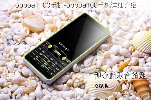 oppoa1100手机-oppoa100手机详细介绍